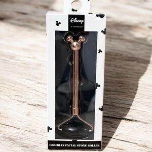 🐰 🪷 NIB Limited Edition Disney Mouse Black Obsidian Facial Stone Roller